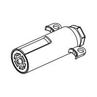 RV/卡车/拖车专用大电流 6-Blade Pin, 1-圆 Pin 连接器