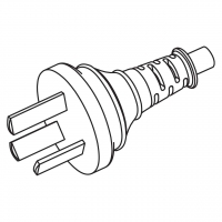 中国3-Pin AC插头, 6A, 10A, 250V