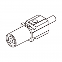 电池香蕉1-Pin 连接器