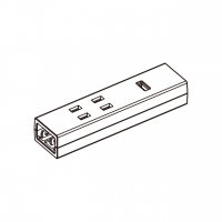 日本排插/插线板/ 拖线板/接线板 2 脚2 插位USB 充电 2 插位