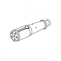 RV/卡车/拖车专用大电流小型 6母 圆 Pin拖车尾专用连接器