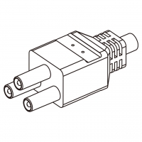 25A, 3-Pin 电池香蕉头插头 连接器