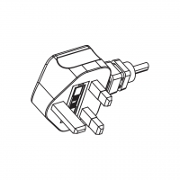 英规 (英标)3-Pin AC插头6A 10A 13A 250V