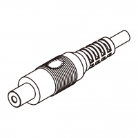 DC 直头型式  1-Pin 连接器