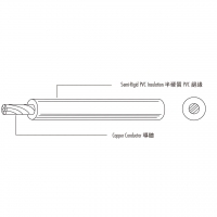 美规 (美标) 热塑性 Special PVC绝缘单芯电子线 UL1208