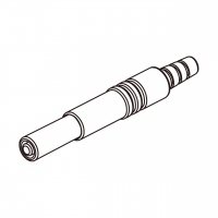 电池香蕉1-Pin 插头 连接器 (组装式)