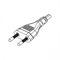 巴西2-Pin AC插头 10A 250V