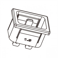 IEC 320 (C20)服务器 / PDU电源, AC 3-Pin公插座(Inlet) 16A/20A 250V