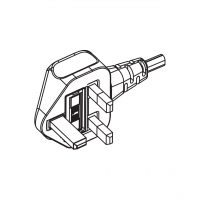 英规 (英标)3-Pin AC插头6A 250V