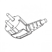 韩国3-Pin AC插头16A 250V