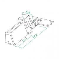 WS-002F 2X6 U 型端子