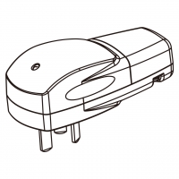 中国智能插头3芯 蓝牙+ 触控 10A 250V