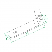 WS-121-E 上盖连接片