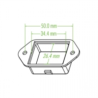 连接器防滑SR配件 IEC 320 (C19)三孔服务器电源 连接器16A 20A