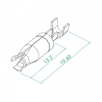 WS-083 O 3.2 三爪铜管