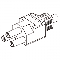 25A, 3-Pin 电池香蕉头插头 连接器