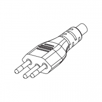 巴西3-Pin AC插头 10A 250V