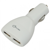 DC转DC 5V 1A + 1A 双USB 汽车头充电器(CLA)