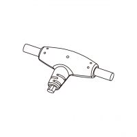 AC电线成型式固定接头(Strain Relief -SR) 1 出 2, 0.75mmSQ X 2C, 3C