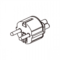 笔记本电脑专用AC转接头, 欧规 (欧标)插头转IEC 320 C5连接器, 3转3-Pin, 2.5A 250V