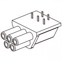 25A, 5-Pin 母插座Outlet