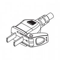 中国2-Pin AC插头, 6A,10A 250V