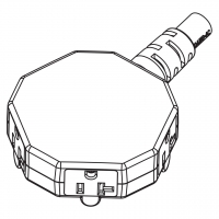 美规 (美标)章鱼四位排插 3 芯(NEMA 5-15R/20R), 2 P, 3 芯  接地, 20A 125V