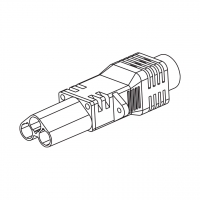 PV/太阳能面板 圆插头连接器, 防水 IP 67, CO-2A-1 50A 400V
线材: ST 6AWG X 3C, OD: 24.7+0.5/-0