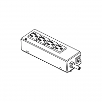 美规 (美标) OA排插/插线板/ 拖线板/接线板 NEMA 5-15R 3 脚 4 插位 15A 125V