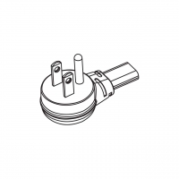 美规(美标)NEMA 5-15P 弯式 AC插头2 P/ 3 芯接地 15A 125V