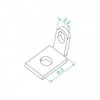 WS-079-S-14 L 片端子