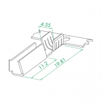 WS-002 系列2X4U 型端子(中铆口)