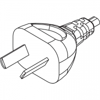 阿根廷2-Pin AC插头, 10A 250V