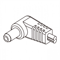 DC 弯头型式 1-Pin 连接器