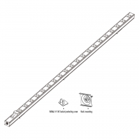 美规 (美标)PDU 电源分配器NEMA 5-15R, 3 脚 6~30插位15A 125V