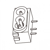 戴尔计算机 3-Pin公插座 2.5A