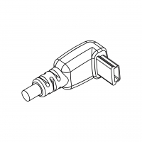 Mini USB B 插头, 5 Pin (弯头型式)