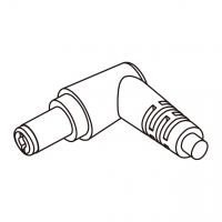 DC 弯头型式 1-Pin 连接器