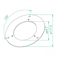 WS-OR-170 圆形铁片