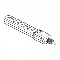 美规 (美标) OA排插/插线板/ 拖线板/接线板 NEMA 5-15R 3 脚 6 插位 15A 125V