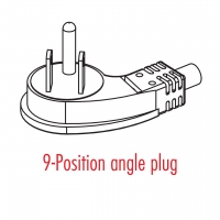 台湾/日本3-Pin 弯式 AC插头7A/11A/15A 125V