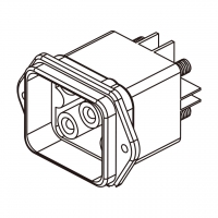 25A, 5-Pin 电池香蕉头Inlet