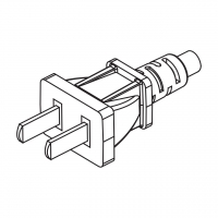 中国2-Pin AC插头, 6A,10A 250V