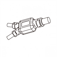 AC电线成型式固定接头(Strain Relief -SR) 1 出 2, 10AWG*3C, 6AWG*4C