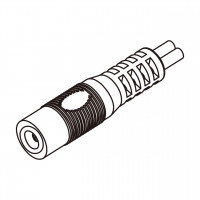 DC 直头型式  1-Pin 连接器