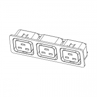 IEC 320 Sheet J 三孔家电用品AC 3 位母插座(Outlet), 16A 250V
