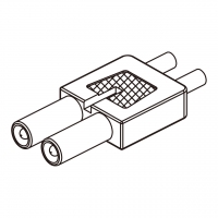 25A, 2-Pin 电池香蕉头插头 连接器