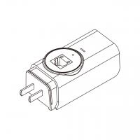 2-Pin AC 插头供电WiF网络分享路由器