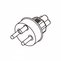 笔记本电脑专用AC转接头, 丹麦插头转IEC 320 C5连接器, 3转3-Pin, 2.5A 250V