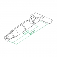 WS-027-1 O2.35 倒勾式三爪铜管